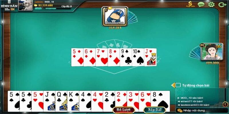 Những biến thể hot trong sảnh game bài Tiến Lên 